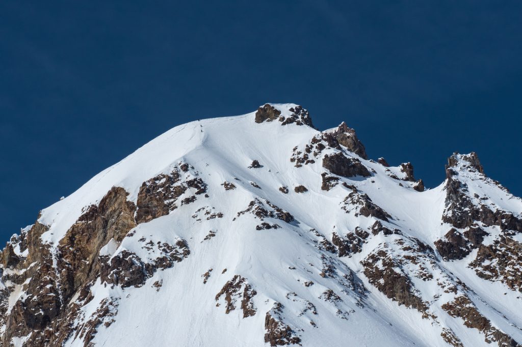 Carmen, Cameron, and Kevin at the top of Mt. Hood